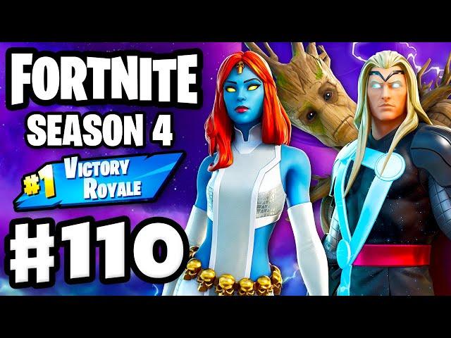 Fortnite Season 4 Chapter 2 Is Here! Marvel Nexus War! Thor! Groot! - Fortnite - Gameplay Part 110