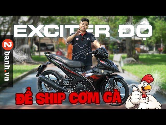 Exciter 150 Độ lột xác, kiêm dùng để Ship Cơm Gà I 2banh Review