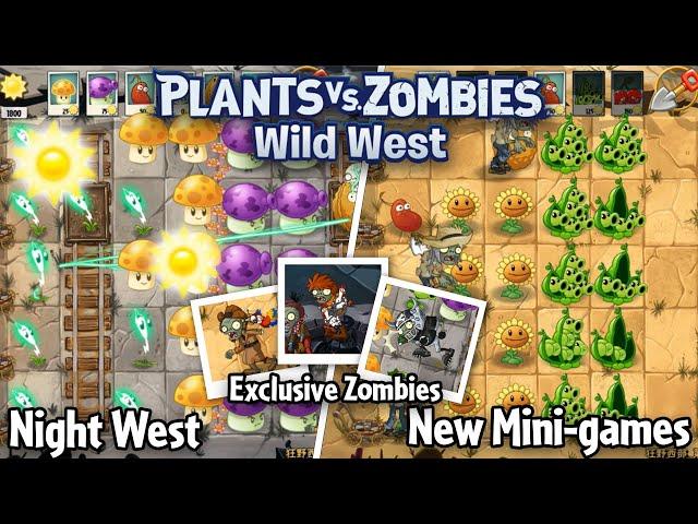 Wild West is OUT NOW!! | PvZ 2 PAK Wild West | Chili Bean, Chicken Zom, Pirates, Giga..| Gameplay #1