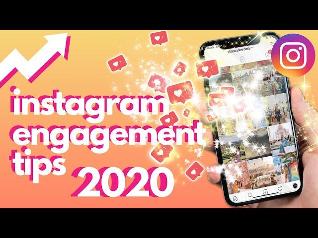 Instagram Engagement Rate 2020 (7 ORGANIC WAYS to GROW!)