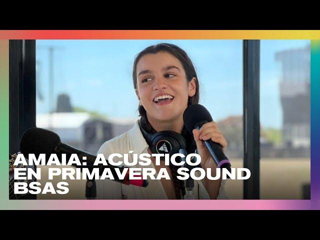 Acústico de Amaia en vivo desde Primavera Sound Buenos Aires en #Perros2022