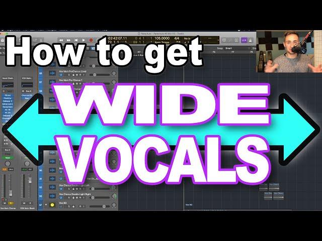 Mixing Wide Vocals | How to Make Vocals Sound Huge [Indie Pop Vocals]