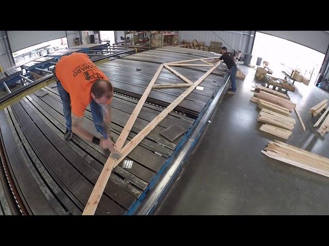 Inside Look @ Roof Truss Manufacturing