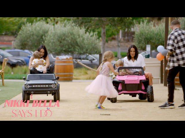 Bella Twins show off competitive side at Mateo & Buddy’s party: Nikki Bella Says I Do, Jan. 26, 2023