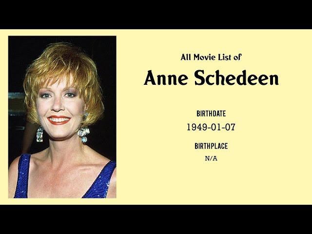 Anne Schedeen Movies list Anne Schedeen| Filmography of Anne Schedeen