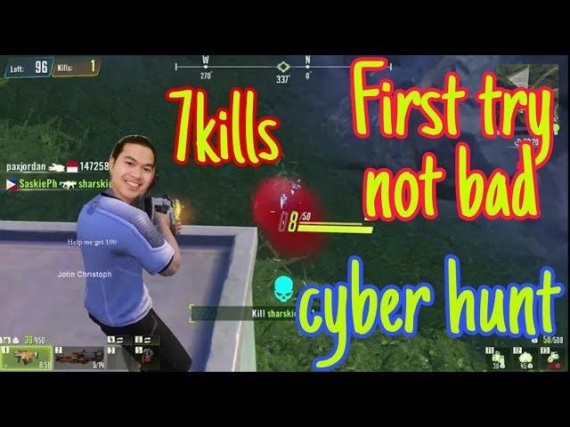 First try Cyber Hunter Not bad !  7kills  Saskie Ph Gaming