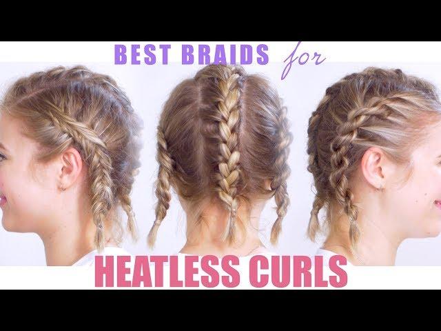 Best Braids for Heatless Curls or Waves | Milabu