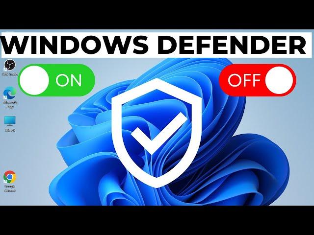 How to Disable or Enable Windows Defender in Windows 11 2024