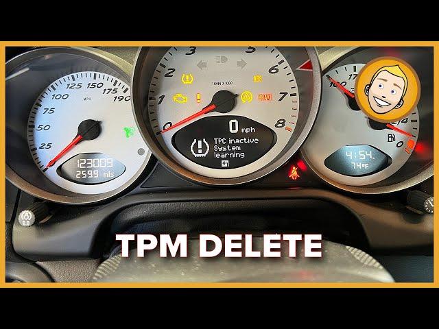 Porsche TPM Delete | Cayman S 987