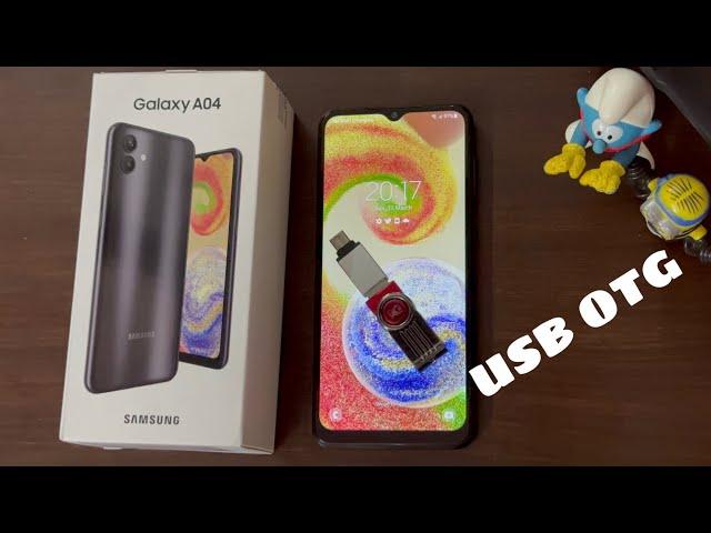 USB OTG support on Galaxy A04