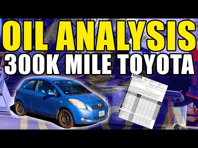 Change Oil Or Just Keep Topping Off? 300,000 Mile Toyota Oil Analysis