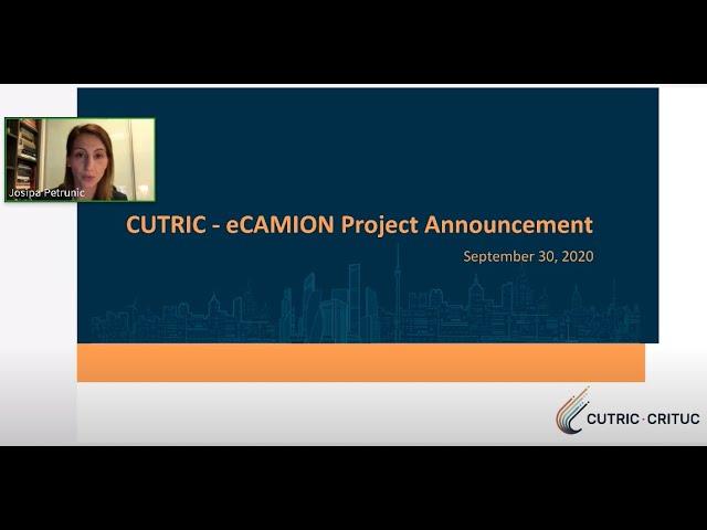 CUTRIC eCAMION Project Announcement