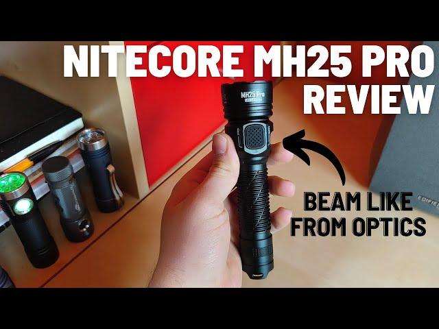 Nitecore MH25 Pro Review - Tactical and Outdoor Flashlight with great throw!