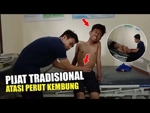 PIJAT PERUT TRADISIONAL JAWA PALING SAKIT - ATASI PERUT KEMBUNG - PIJAT PERUT BAGIAN BAWAH