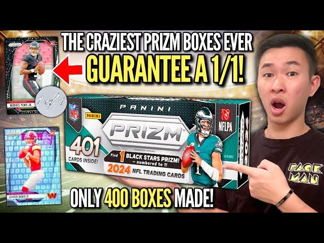 THE CRAZIEST PRIZM BOXES EVER GUARANTEE 1/1's ($15K)?!  2024 Panini Prizm Football Premium Box Set