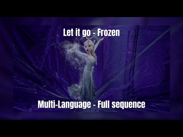 [Multi-language][REUPLOAD][1440p/60FPS] Let it go | Full sequence