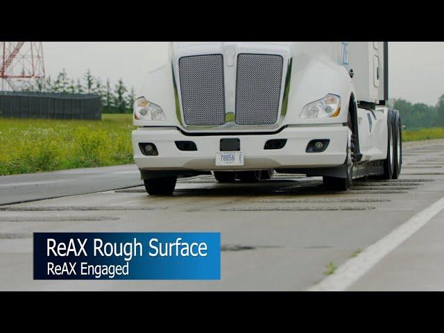 Commercial Truck Steering with Ease on Rough Surface Using ZF ReAX