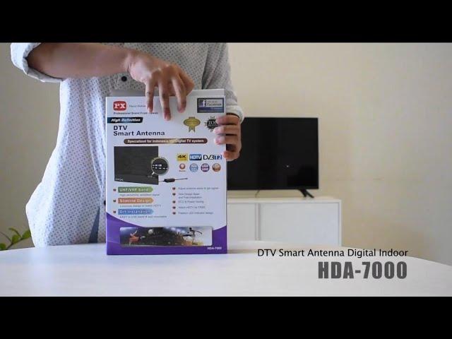 Cara Pemasangan Antena TV Indoor Digital/Analog PX HDA-7000