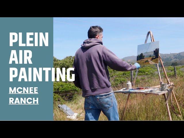 PLEIN AIR oil painting FULL PROCESS with NARRATION