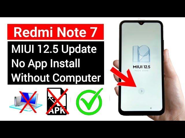 Redmi Note 7 Google/FRP Bypass with New Easy Trick  MIUI 12.5 (without computer) 2023