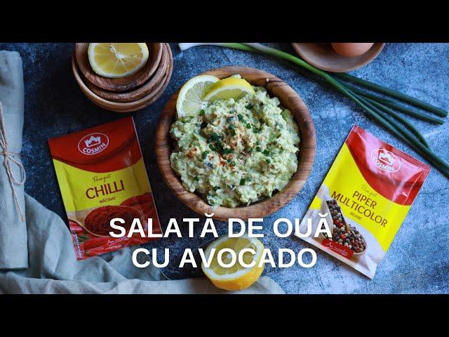 SALATĂ DE OUĂ CU AVOCADO | Maya cu Y