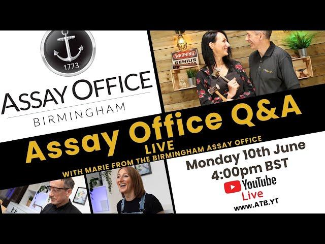 Assay Office Q & A With Marie Brennan from the Birmingham Assay Office