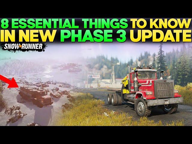 8 New Essential Things in Phase 3 SnowRunner Update You Need to Know