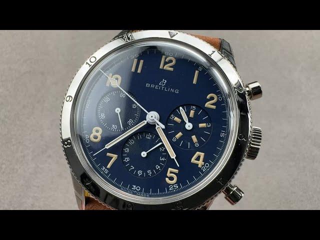 Breitling AVI Ref 765 1953 Re-Edition Chronograph (LB0920131C1X1) Breitling Watch Review