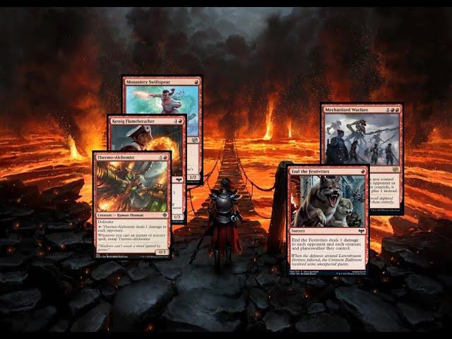 Actual Burn | Wilds of Eldraine Standard | MTG Arena | redmagemtg