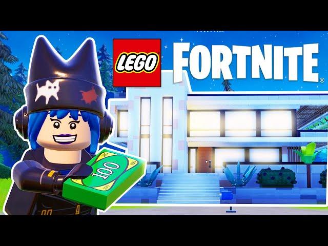 My Dream House Tour LEGO® Fortnite Brick Life! #EpicPartner