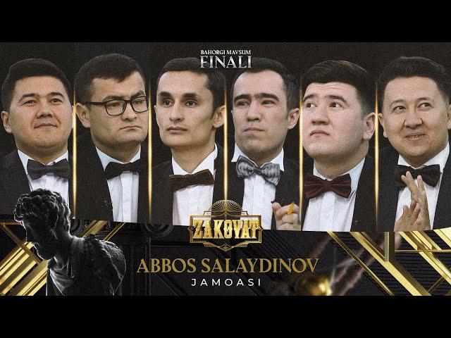 Zakovat. Abbos Salaydinov jamoasi. Bahor mavsumi final o‘yini (20.05.2022)