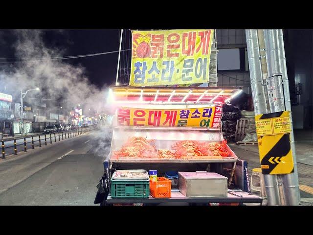 Red snow crab truck, how much is it worth eating?