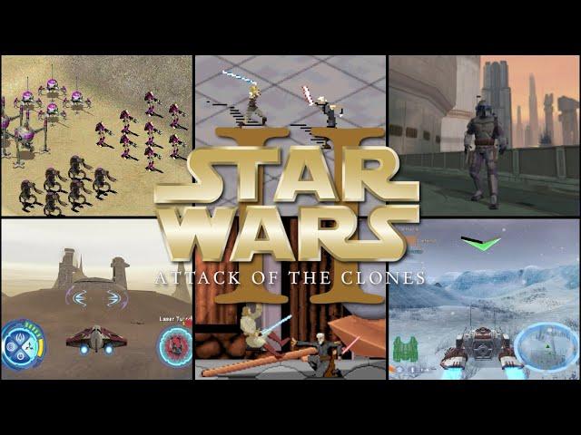 Attack of the Clones Had 6 Completely Different Tie-in Games