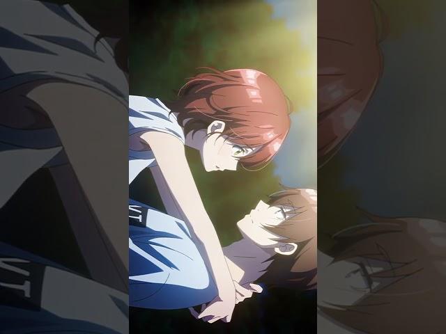 очень милый момент из аниме поцелуй любовь романтика