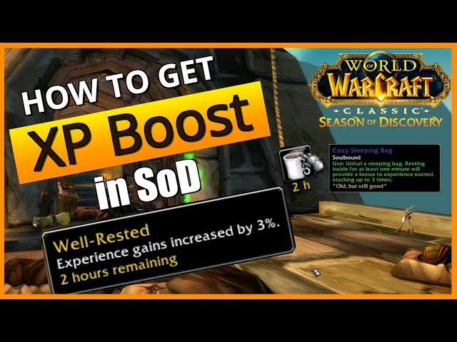 How to get XP boost in WoW SoD - The Cozy Sleeping Bag | World of Warcraft guides | Phase 4