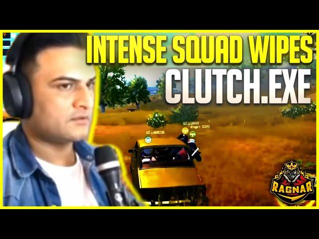 INTENSE GAMEPLAY - CLUTCH EXE - SQUAD WIPES -  RAGNAR LIVE GAMING PAKISTAN