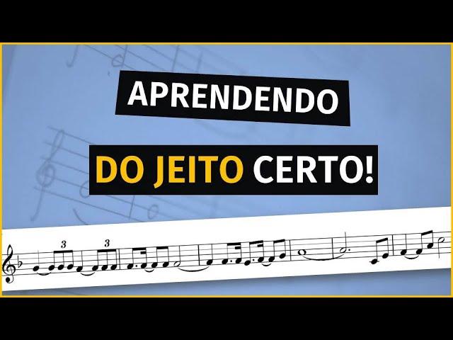 APRENDA A LER PARTITURA DO JEITO CERTO! [Partitura para Todos - Aula 01]