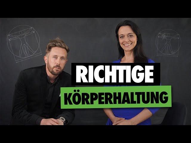 Die richtige KÖRPERHALTUNG | Was deine Körpersprache ausdrückt I Interview mit Yvonne De Bark