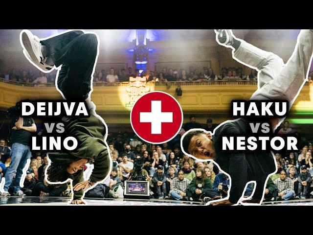 Deijva vs. Lino & Haku vs. Nestor | Red Bull BC One Cypher Switzerland 2021