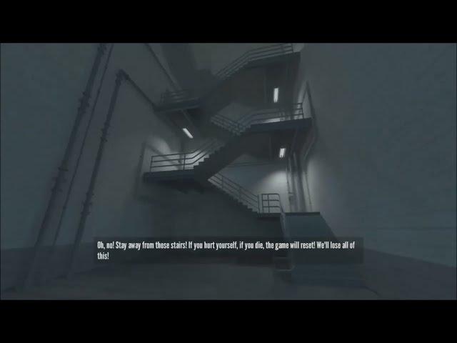 Stanley Parable Narrator being depressed, mad, depressed, and depressed more in that order.