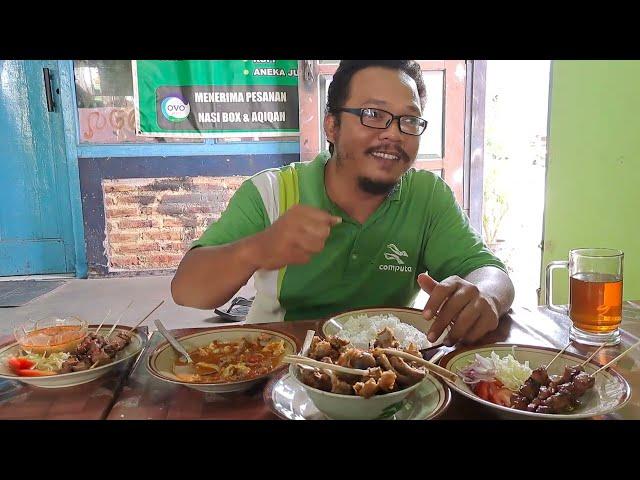 Bikin ngliler....Sate Kambing Muda di Jl. Gedong Kuning Yogyakarta, Mantap!