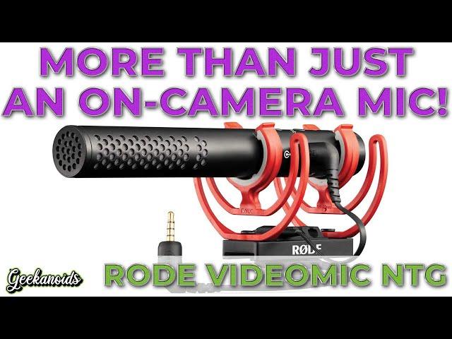 Rode VideoMic NTG Microphone Audio Test and Review