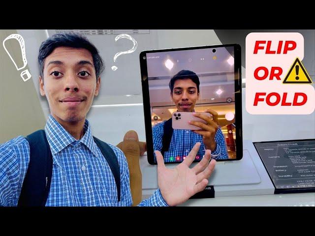 Testing Samsung Z Flip 5 and Z Fold 5 In UAE | Foldable & Flip Phone Features Unveiled | Uae Vlogs