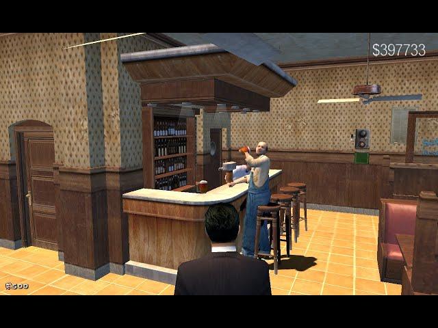 MAFIA 1 мод - Alive Bars mod v.28.19.Прохожу порт, боксёрскую, больницу, чемпионат и город - день.№1