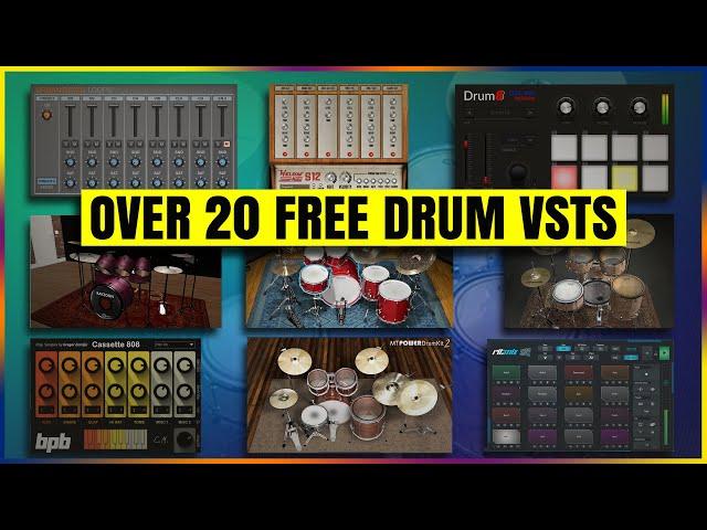 Best Free Drum VST Plugins 2022