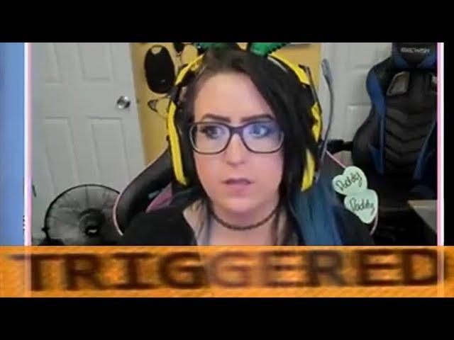 TOXIC GIRL STREAMER GETS TRIGGERED