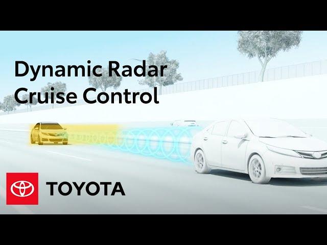 Toyota Safety Sense ™ Dynamic Radar Cruise Control (DRCC) | Select Models | Toyota