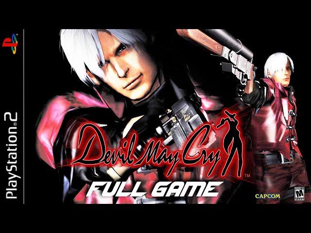 Devil May Cry 1 HD  - Full PS2 Gameplay Walkthrough | FULL GAME (PS2 Longplay)