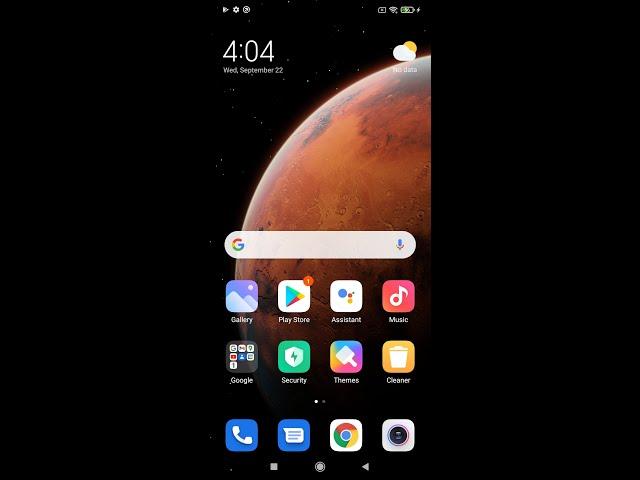 XIAOMI Redmi 9 (lancelot) Disable (MI Account)