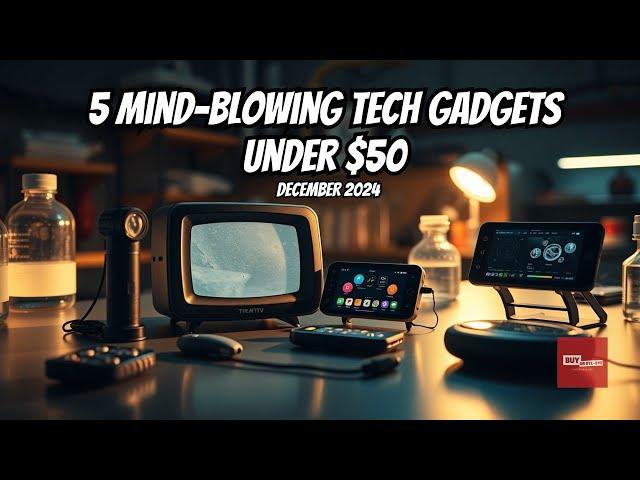 TOP 5 Tech Gadgets Under 50$ - December 2024